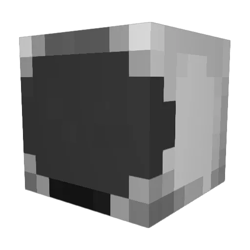 Ayystronaute Minecraft avatar head, 3D render