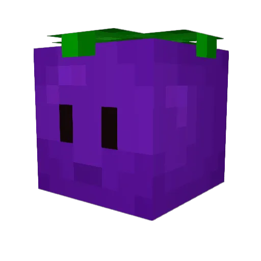 Az0X1 Minecraft avatar head, 3D render