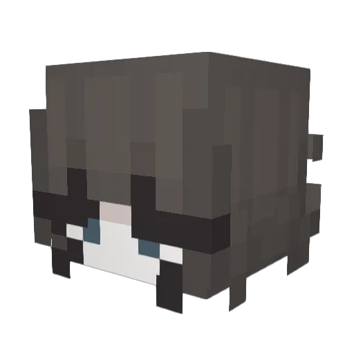 AzDoesCode Minecraft avatar head, 3D render