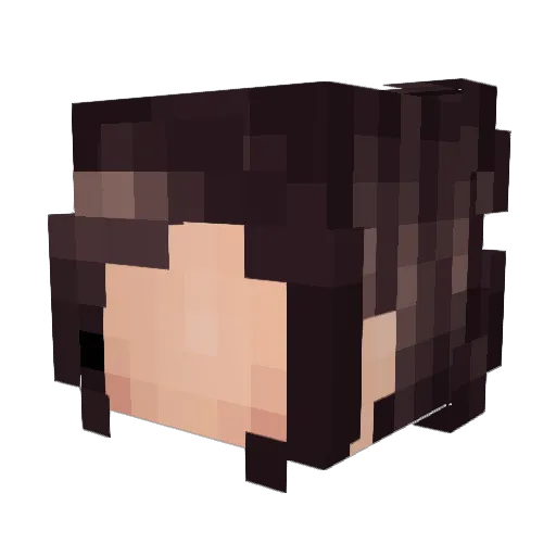 AzaleaAzahar Minecraft avatar head, 3D render