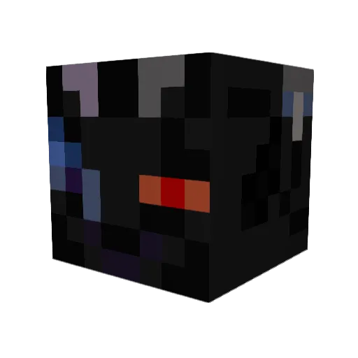 Azamakyr Minecraft avatar head, 3D render