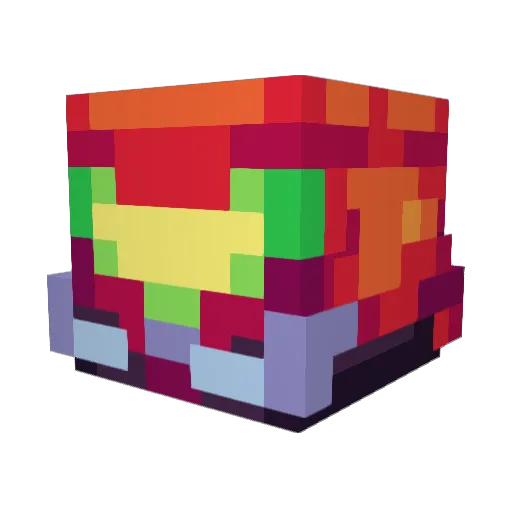 Aze_Flyer Minecraft avatar head, 3D render