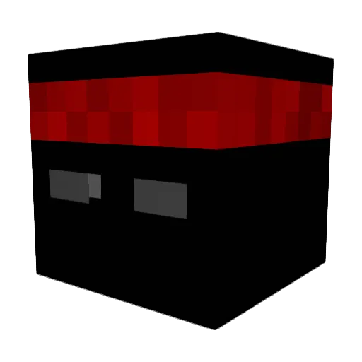 AzeeEX Minecraft avatar head, 3D render