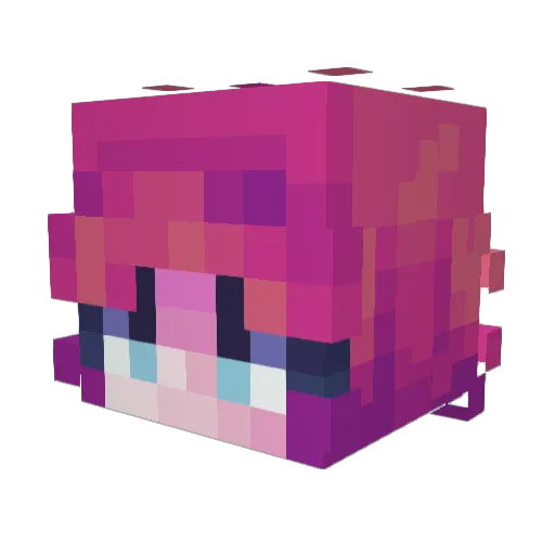 AzekielMagnus Minecraft avatar head, 3D render