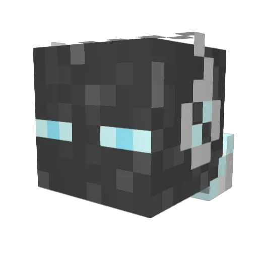 Azerbejdzan Minecraft avatar head, 3D render