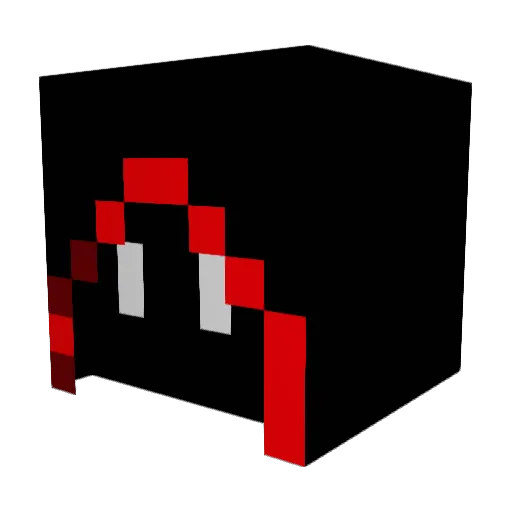 Azerhox Minecraft avatar head, 3D render
