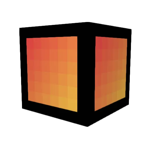 Azerynz Minecraft avatar head, 3D render