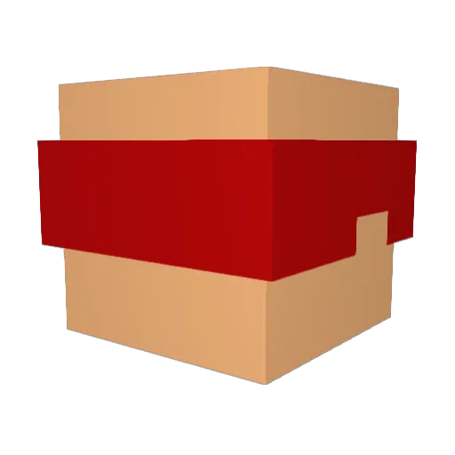 Aziantwist Minecraft avatar head, 3D render
