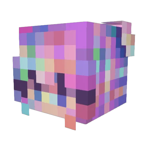 AziriusTheSniper Minecraft avatar head, 3D render