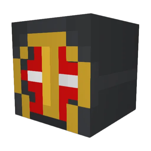 Aziuka Minecraft avatar head, 3D render
