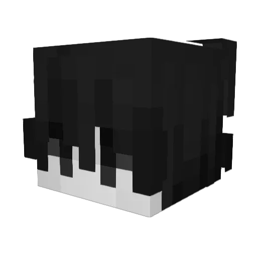 AzizHaciyev Minecraft avatar head, 3D render