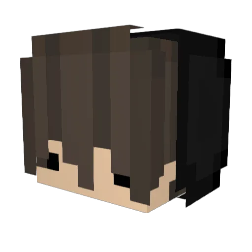 Aziz_kwt Minecraft avatar head, 3D render