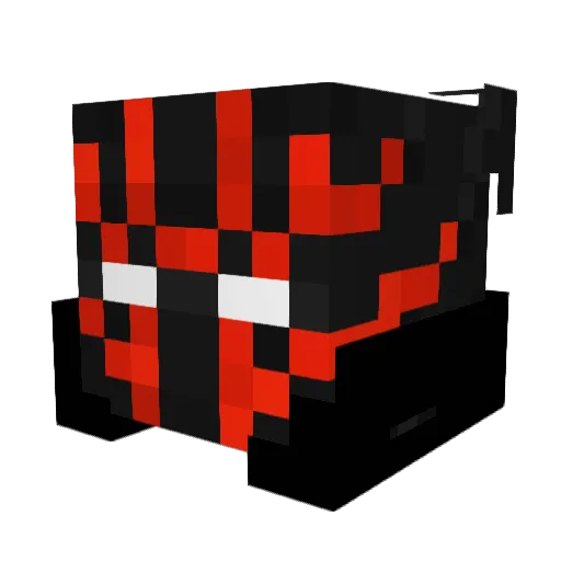 AzizzTR Minecraft avatar head, 3D render