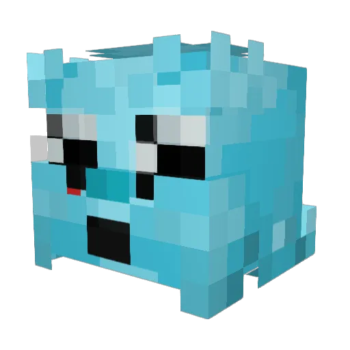 Minecraft-Avatar von AzlmOP: Kopf als 3D-Render