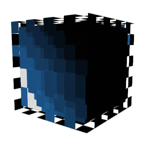 AzlockYT Minecraft avatar head, 3D render