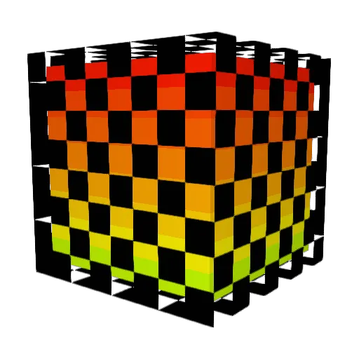 AznMg233 Minecraft avatar head, 3D render