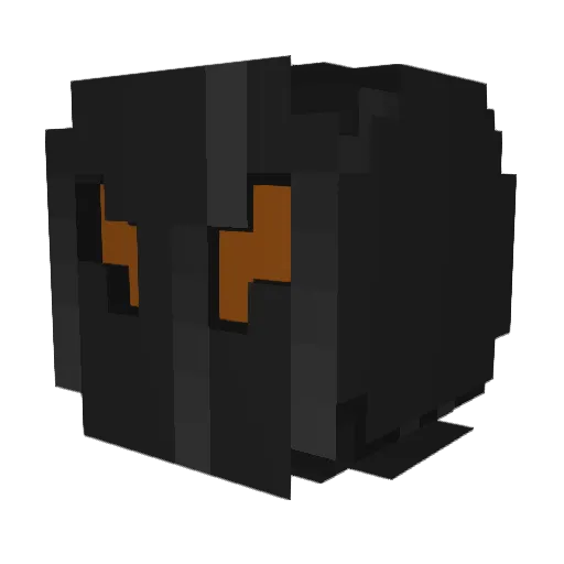 AzoTe_ShaZe Minecraft avatar head, 3D render
