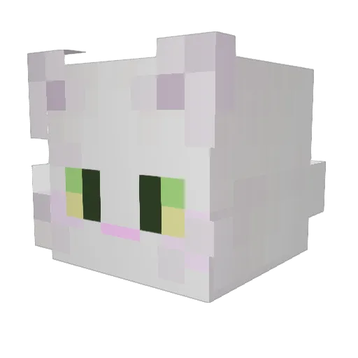 Azooma0814 Minecraft avatar head, 3D render