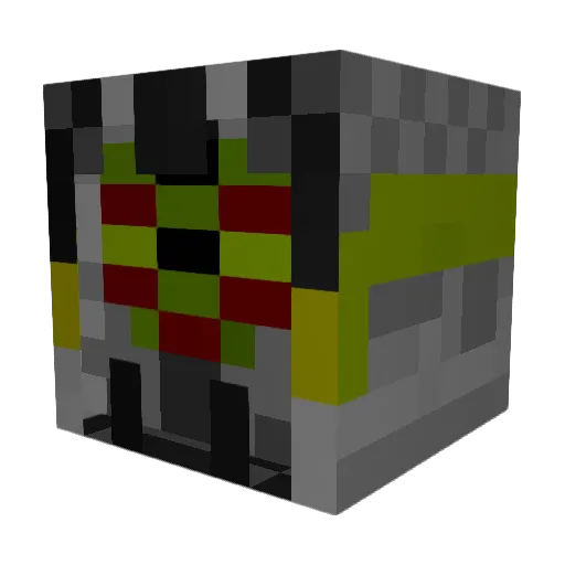 Azoriyn Minecraft avatar head, 3D render