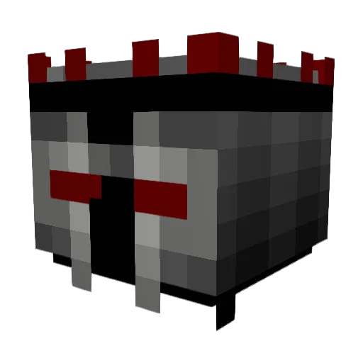 Azriacle Minecraft avatar head, 3D render