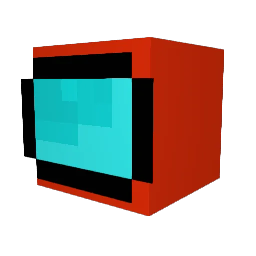 Azrial0312 Minecraft avatar head, 3D render
