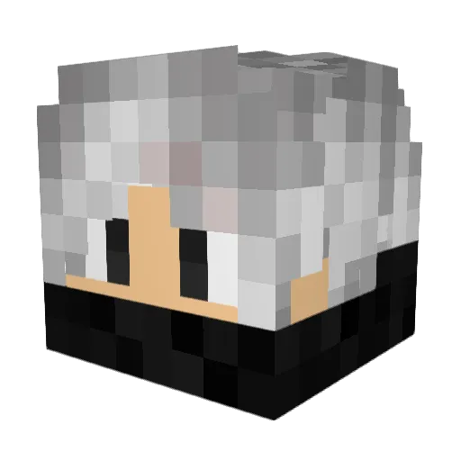 Aztiryuk Minecraft avatar head, 3D render