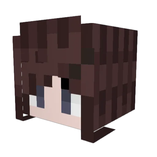 Aztlan2326 Minecraft avatar head, 3D render