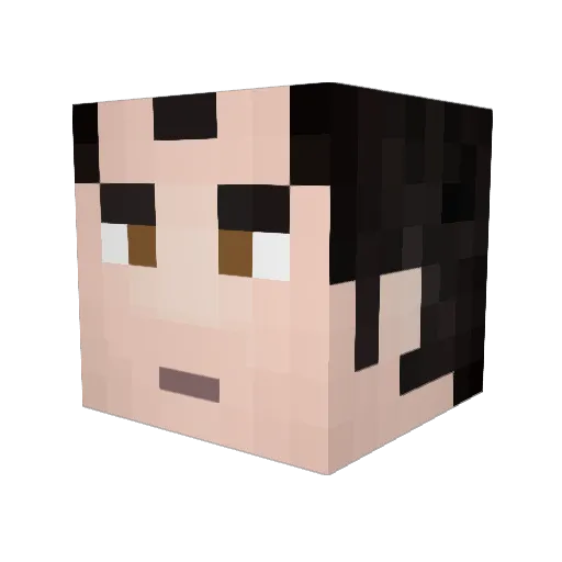 AztlanHasTalent Minecraft avatar head, 3D render