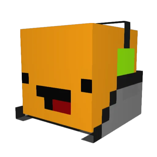 AztroGaming Minecraft avatar head, 3D render