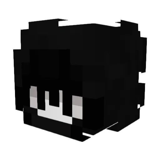 Azttaroth Minecraft avatar head, 3D render