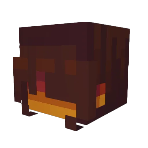 Azu_Applesauce Minecraft avatar head, 3D render