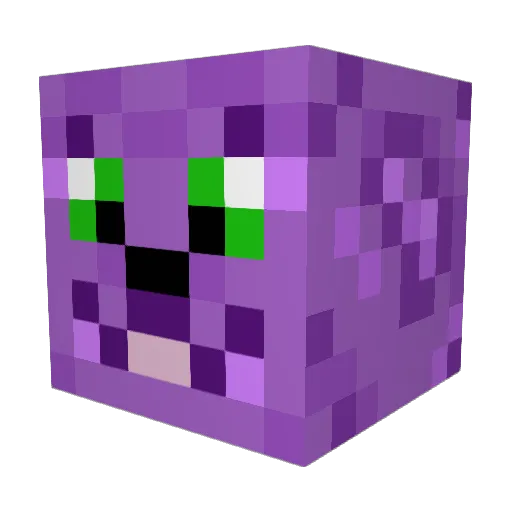 AzumiDaniels Minecraft avatar head, 3D render