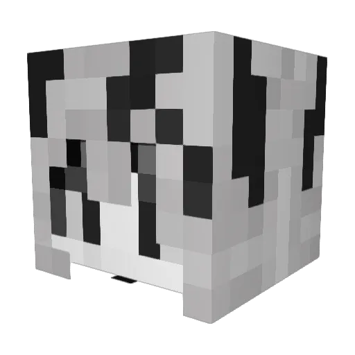 AzureKarma Minecraft avatar head, 3D render