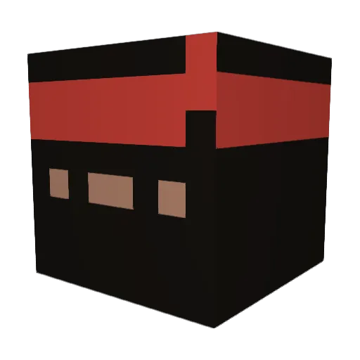 AzzlackLeo Minecraft avatar head, 3D render