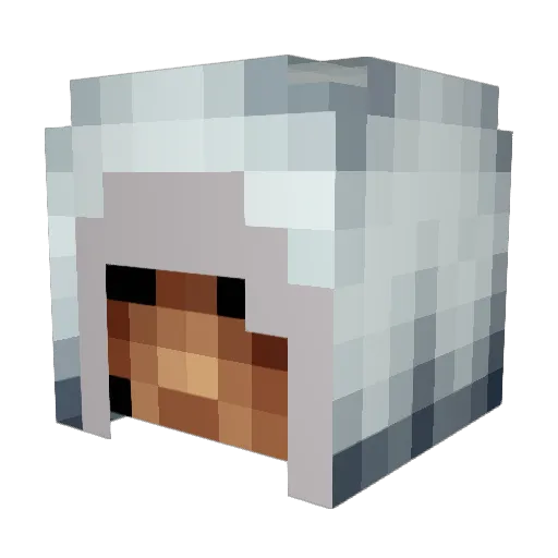 Azzman01 Minecraft avatar head, 3D render