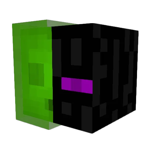 AzzyMC Minecraft avatar head, 3D render