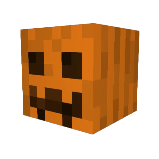 B00TuT Minecraft avatar head, 3D render