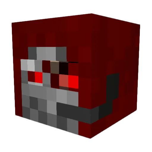B00tyMuncher69 Minecraft avatar head, 3D render