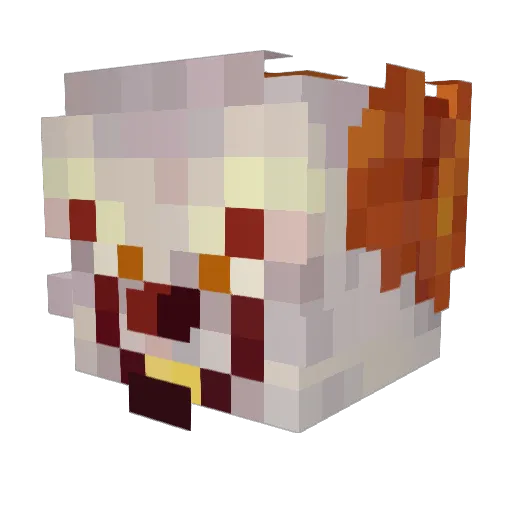 B00ty_Scratcher Minecraft avatar head, 3D render