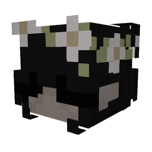 B0NESAW_ Minecraft avatar head, 3D render
