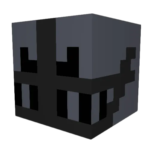 B0NKB0NKB0NK Minecraft avatar head, 3D render