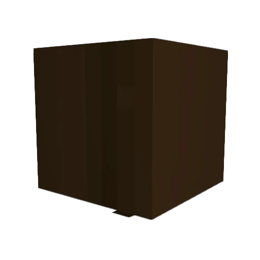 B0TERR Minecraft avatar head, 3D render
