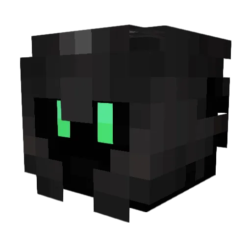 B0WLER Minecraft avatar head, 3D render