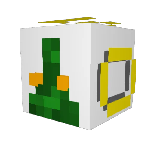 B0bCraft Minecraft avatar head, 3D render