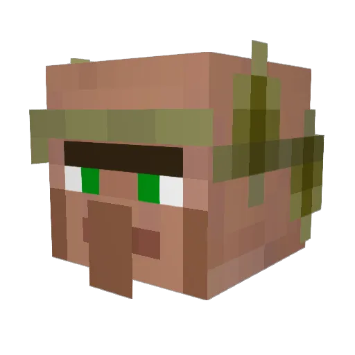 B0ggieisbotty Minecraft avatar head, 3D render