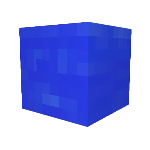 B0ho Minecraft avatar head, 3D render