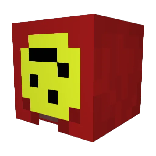 B0r3108 Minecraft avatar head, 3D render