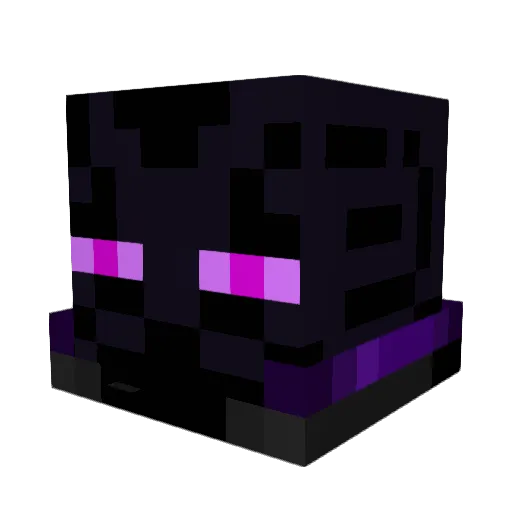 B0zzA_ Minecraft avatar head, 3D render