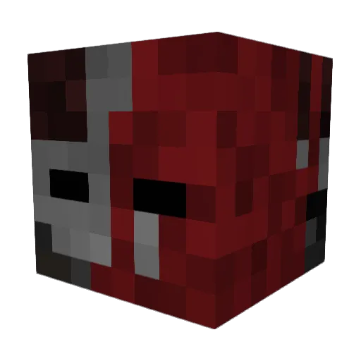 B1GGEST0FM3N Minecraft avatar head, 3D render