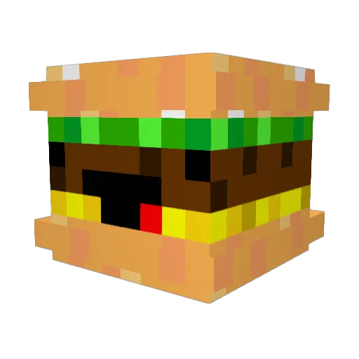 B1g4ndT4sty Minecraft avatar head, 3D render